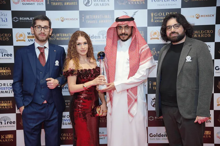 Hospitality Awards gala ceremony in Dubai, where International Restaurant Awards winners are presented