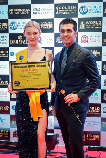 Hospitality Awards gala ceremony in Dubai, where International Restaurant Awards winners are presented