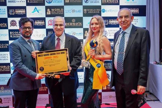 Hospitality Awards gala ceremony in Dubai, where World GM Awards winners are presented