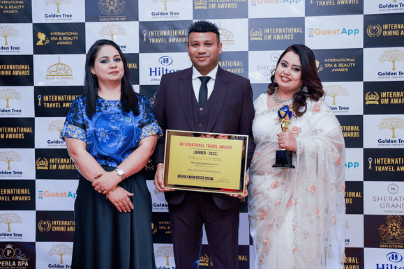 International Travel Awards gala moment