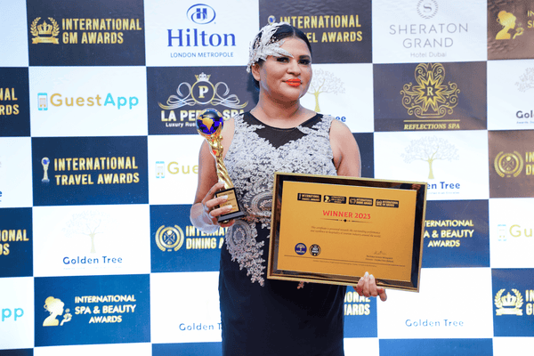 International Spa Awards gala moment