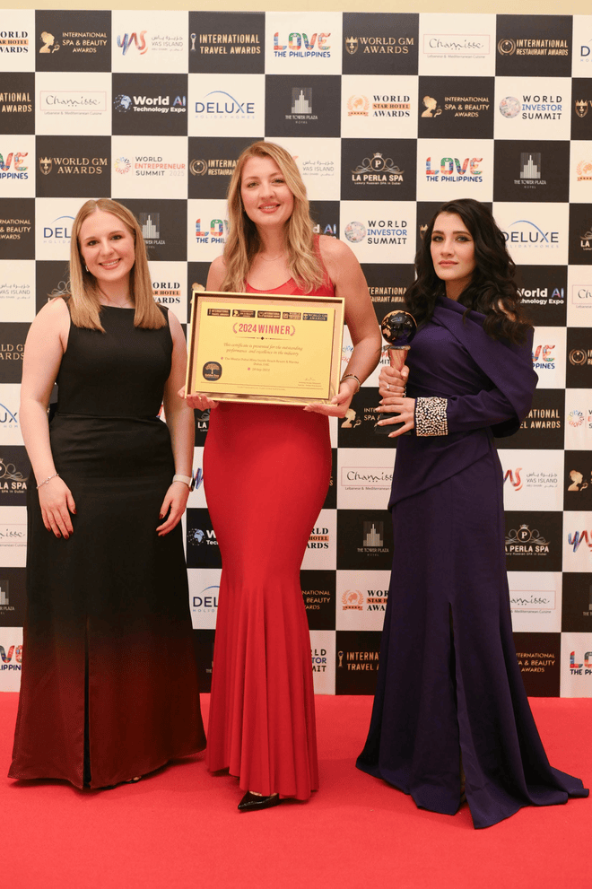 International Restaurant Awards gala moment