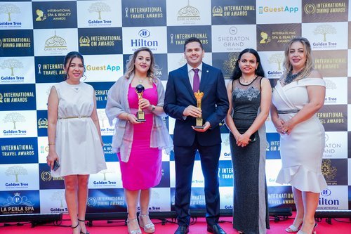 International Travel Awards gala moment